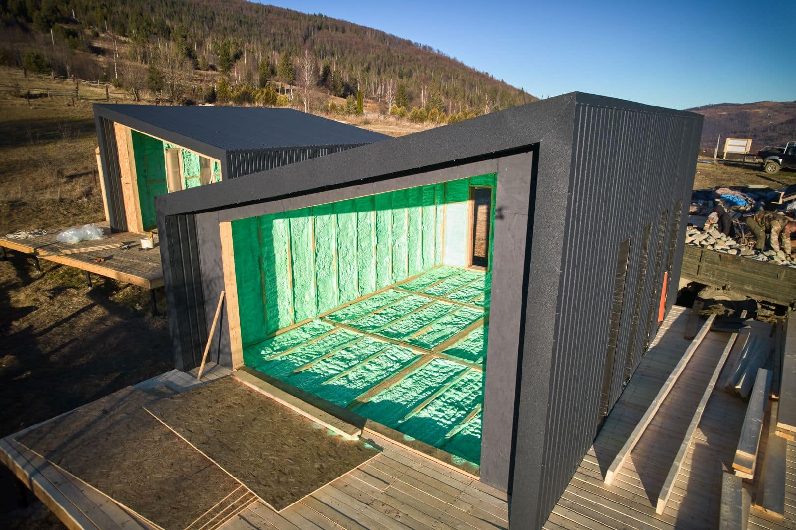 Construction technology used for modular construction projects